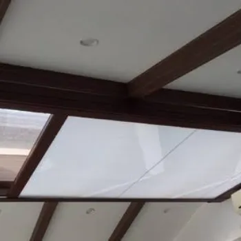 White Skylight Blinds