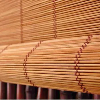 Round bamboo blinds for interior design in Chennai