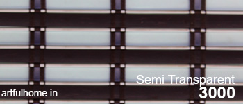 Semi Transparent Outdoor Blinds Design 3000
