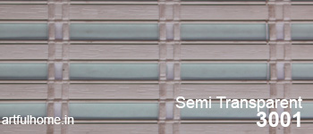 Semi Transparent Outdoor Blinds Design 3001