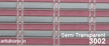Semi Transparent Outdoor Blinds Design 3002