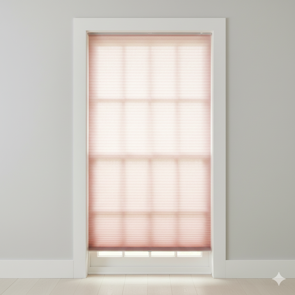 Honeycomb blinds installation 1