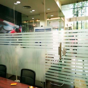 Patterned Frosted Film