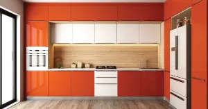 Terracotta Kitchen Cabinets