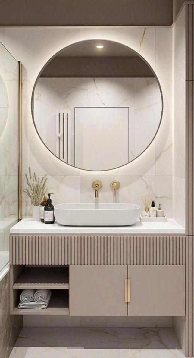 Floating Wall-Mounted Vanity