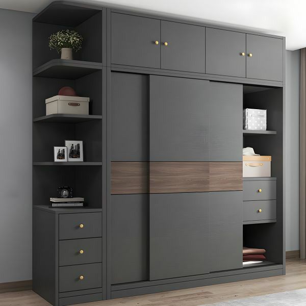 Walk-in Wardrobe with Island Storage
